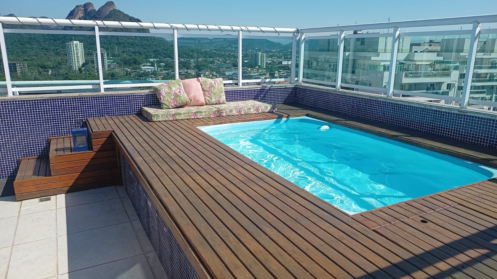 Cobertura barra Olímpica 178m²